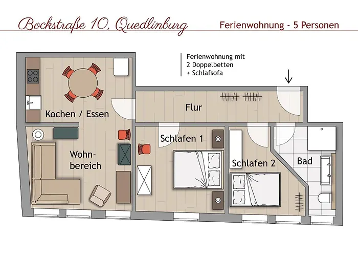 Lägenhet Bockstrasse